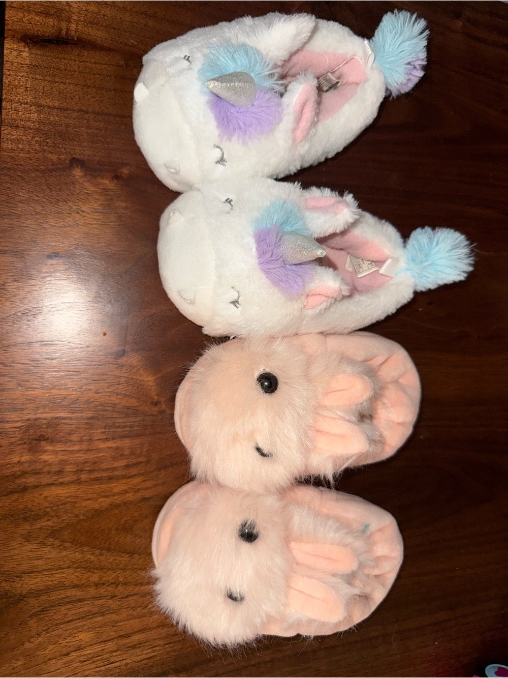 Carter's Plush Unicorn & Bunny Small Pet Beds - White, Pink, Blue, Purple